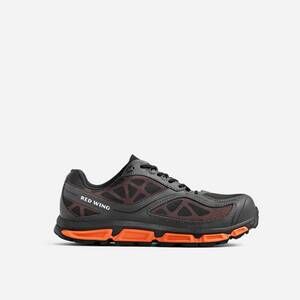 NEW RED WING SHOES men's safety toe athletic work shoe in black/orange